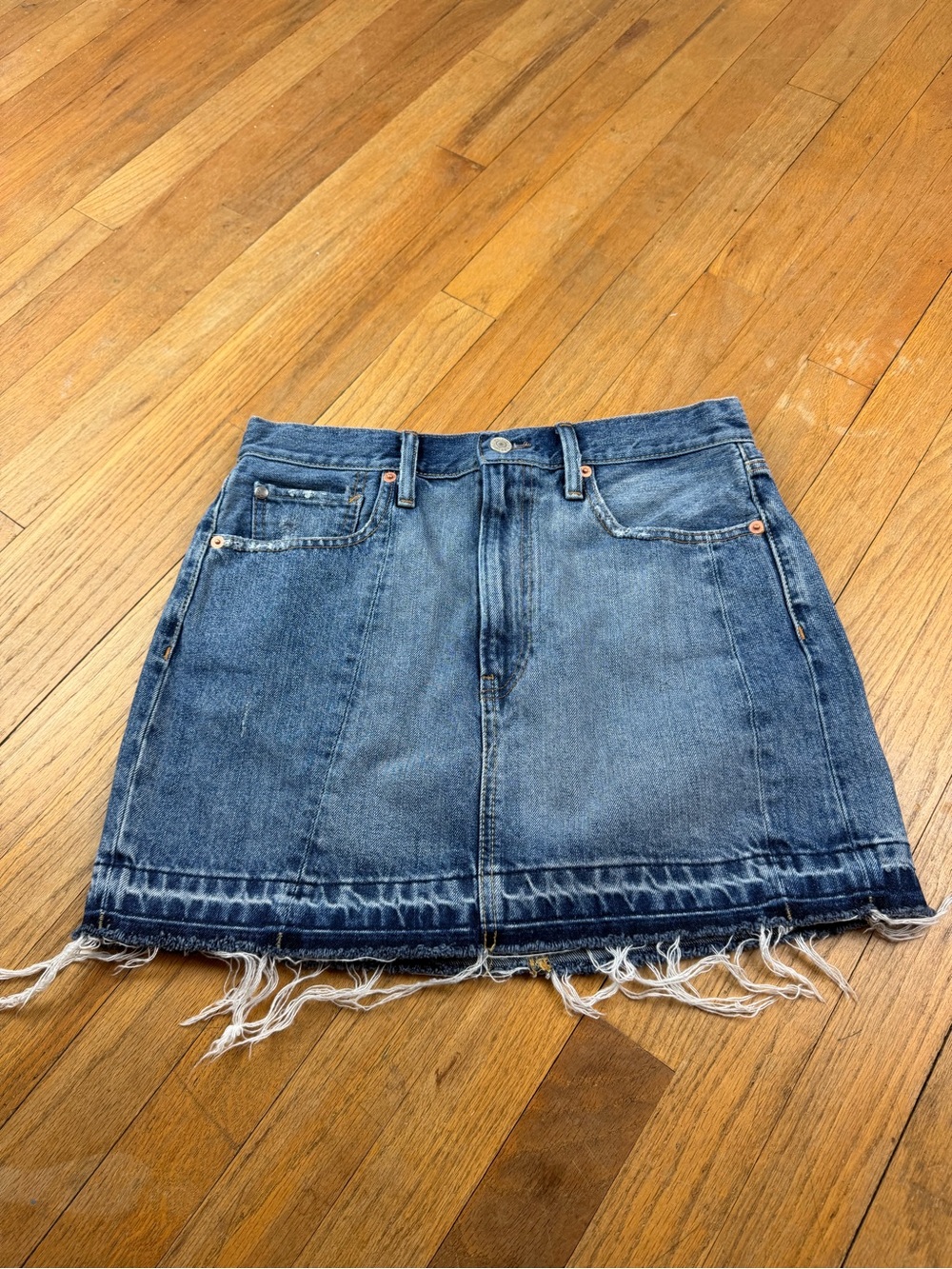 Ralph Lauren Denim & Suppy Denim Mini Skirt - Blue